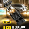 Aozoom 2.0 Inch Fog LED Projector Lens Kit | FLP 2030 | Plug N Play Socket | Suitable for Almost Cars with 3 inch Bumper Portion